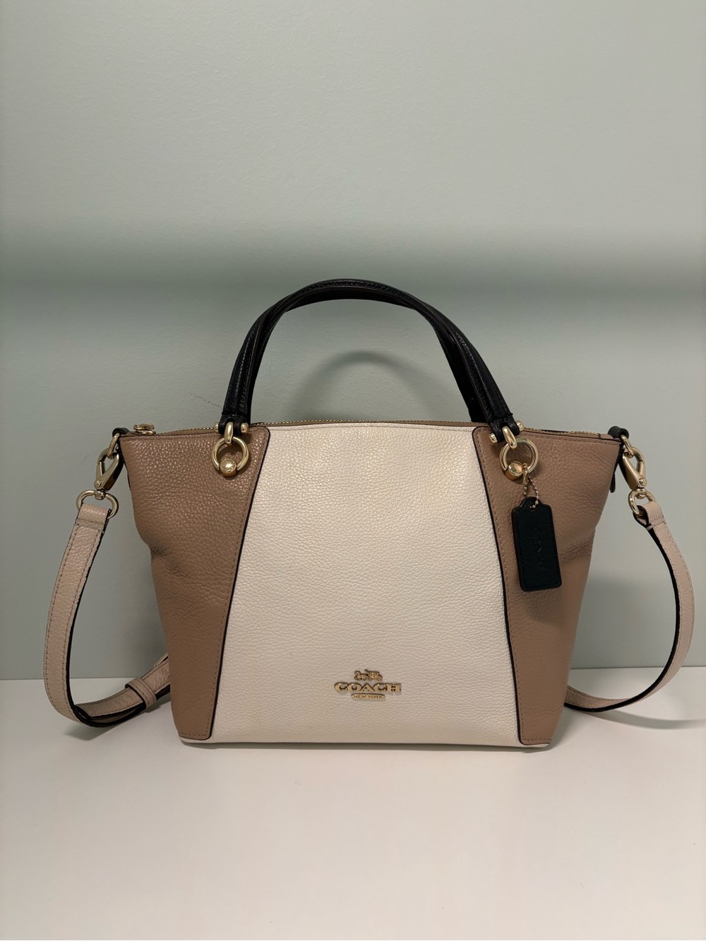 Coach C6841 Kasey Colorblock Satchel
